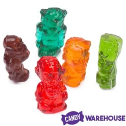 3D Gummy Monsters Candy Bags: 10-Piece Set 8 3D Gummy Monsters Candy Bags: 10-Piece Set -Sweet Candy Shop 3d gummy monsters candy bags 10 piece set candy warehouse 4