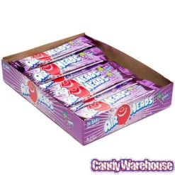 AirHeads Taffy Candy Bars - Grape: 36-Piece Box 5 AirHeads Taffy Candy Bars - Grape: 36-Piece Box -Sweet Candy Shop airheads taffy candy bars grape 36 piece box candy warehouse 3