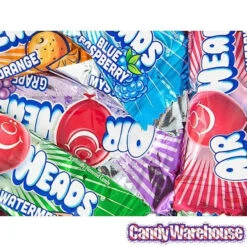 AirHeads Taffy Mini Candy Bars: 80-Piece Bag -Sweet Candy Shop airheads taffy mini candy bars 80 piece bag candy warehouse 4