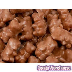 Albanese Milk Chocolate Covered Gummy Bears: 2.25LB Tub -Sweet Candy Shop albanese milk chocolate covered gummy bears 2 25lb tub candy warehouse 4