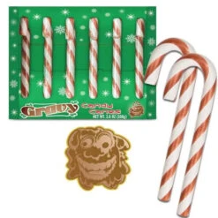 Archie McPhee Gravy Candy Canes: 6-Piece Box -Sweet Candy Shop archie mcphee gravy candy canes 6 piece box candy warehouse 3