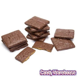 Asher's Milk Chocolate Covered Graham Crackers: 5LB Box -Sweet Candy Shop asher s milk chocolate covered graham crackers 5lb box candy warehouse 6