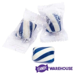 Atkinson Hard Candy Twists - Blue And White : 5LB Bag -Sweet Candy Shop atkinson hard candy twists blue and white 5lb bag candy warehouse 3