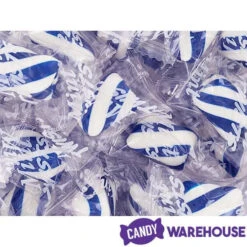 Atkinson Hard Candy Twists - Blue And White : 5LB Bag -Sweet Candy Shop atkinson hard candy twists blue and white 5lb bag candy warehouse 4