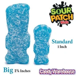 Big Sour Patch Kids Candy: 1.7LB Bag -Sweet Candy Shop big sour patch kids candy 1 7lb bag candy warehouse 6