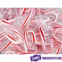Bobs Sweet Stripes Mini Peppermint Candy Canes - Bulk: 1040-Piece Case -Sweet Candy Shop bobs sweet stripes mini peppermint candy canes bulk 1040 piece case candy warehouse 4