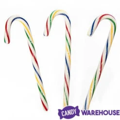 Bobs Sweet Stripes Rainbow Cherry Candy Canes: 12-Piece Box 5 Bobs Sweet Stripes Rainbow Cherry Candy Canes: 12-Piece Box -Sweet Candy Shop bobs sweet stripes rainbow cherry candy canes 12 piece box candy warehouse 3