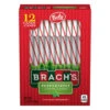 Bobs Sweet Stripes Red And White Peppermint Candy Canes: 12-Piece Box