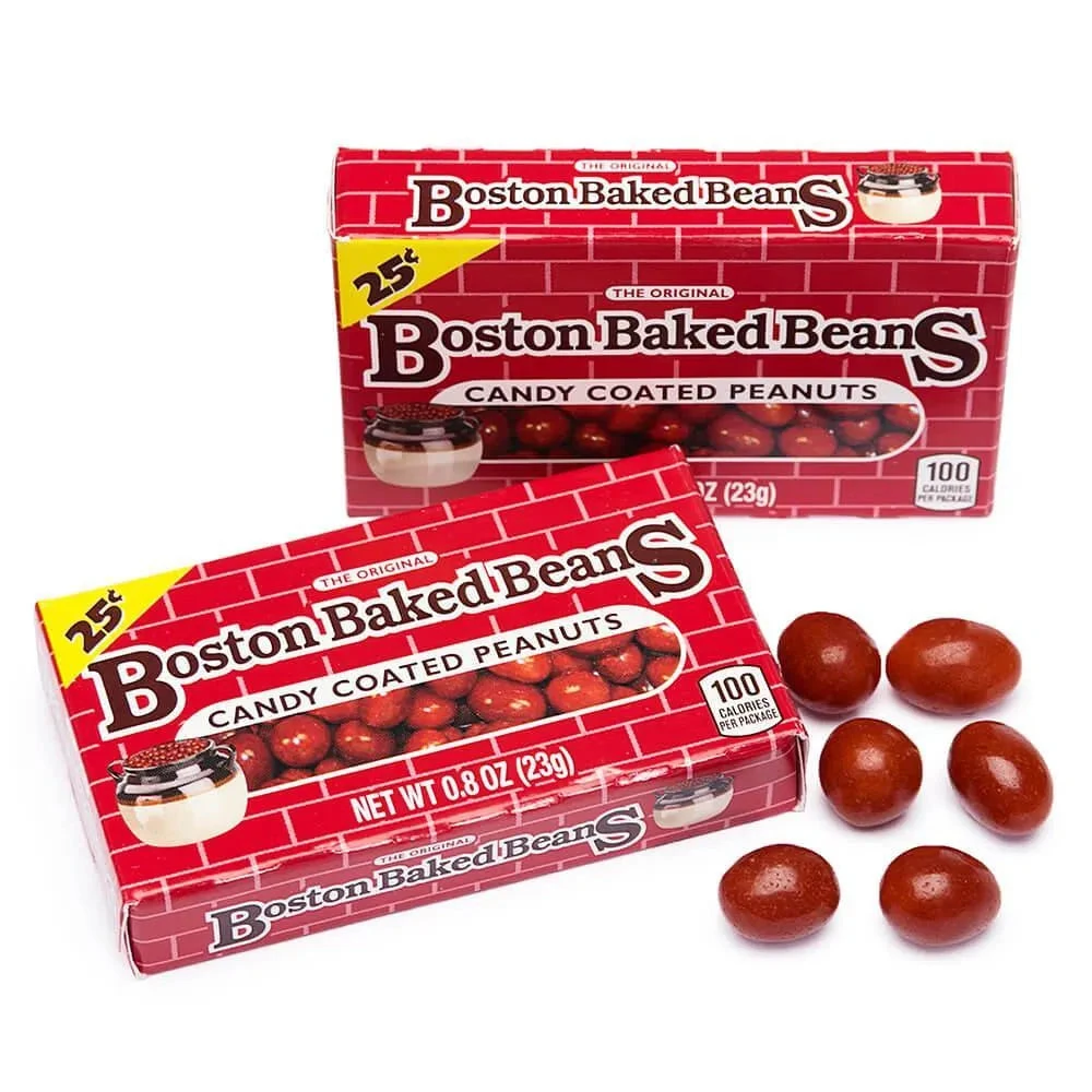 Sweet Candy Shop -Sweet Candy Shop boston baked beans candy mini packs 24 piece box candy warehouse 1
