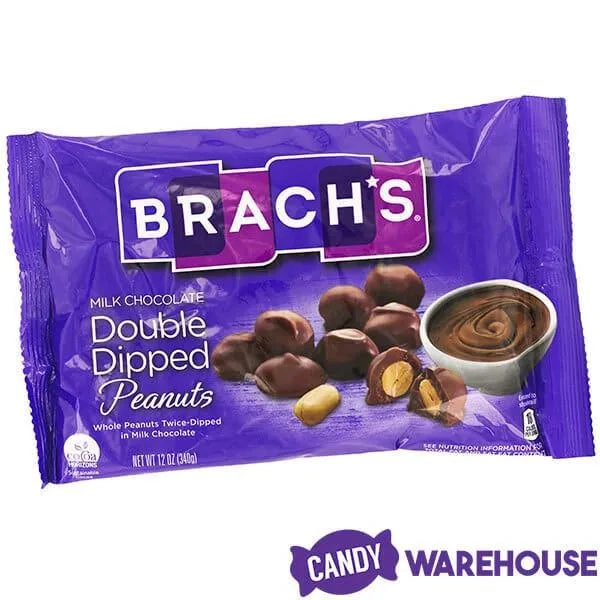 Brach's Double Dippers Milk Chocolate Covered Peanuts: 12-Ounce Bag 5 Brach's Double Dippers Milk Chocolate Covered Peanuts: 12-Ounce Bag - Image 5