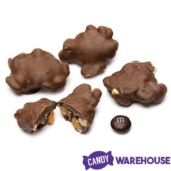 Brach's Milk Chocolate Peanut Clusters Candy: 10-Ounce Bag -Sweet Candy Shop brach s milk chocolate peanut clusters candy 10 ounce bag candy warehouse 3 4c947388 5f5e 44e8 80a1 f3dddc0907cd