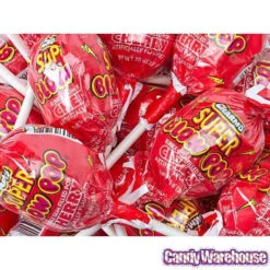 Charms Super Blow Pops - Cherry: 72-Piece Set -Sweet Candy Shop charms super blow pops cherry 72 piece set candy warehouse 3