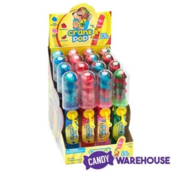 Crank Pop Spinning Lollipops: 16-Piece Display 5 Crank Pop Spinning Lollipops: 16-Piece Display -Sweet Candy Shop crank pop spinning lollipops 16 piece display candy warehouse 3