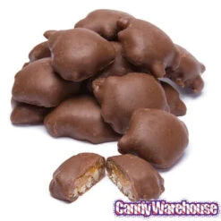 DeMet's Turtles Minis Caramel Nut Cluster Chocolates - Original: 5-Ounce Bag -Sweet Candy Shop demet s turtles minis caramel nut cluster chocolates original 5 ounce bag candy warehouse 3