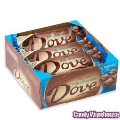 Dove Milk Chocolate Bars: 18-Piece Box -Sweet Candy Shop dove milk chocolate bars 18 piece box candy warehouse 3