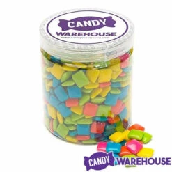 Dubble Bubble Chiclets Chewing Gum Tabs - Tropical Fruit Flavors: 1.5LB Jar -Sweet Candy Shop dubble bubble chiclets chewing gum tabs tropical fruit flavors 1 5lb jar candy warehouse 3 a1eddee5 6f2c 4755 a78d 28a81e5d44fd