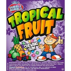 Dubble Bubble Chiclets Chewing Gum Tabs - Tropical Fruit Flavors: 1.5LB Jar -Sweet Candy Shop dubble bubble chiclets chewing gum tabs tropical fruit flavors 1 5lb jar candy warehouse 5 c665153e 2dc3 4390 a62e 0d9faff0357c