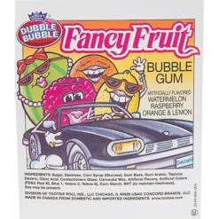 Dubble Bubble Fancy Fruit Gum: 850-Piece Case -Sweet Candy Shop dubble bubble fancy fruit gum 850 piece case candy warehouse 3