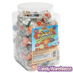 Dubble Bubble Painterz Mouth Coloring Bubble Gum: 240-Piece Tub -Sweet Candy Shop dubble bubble painterz mouth coloring bubble gum 240 piece tub candy warehouse 3