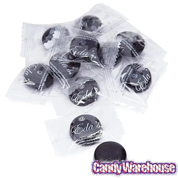 Eda's Sugar Free Hard Candy Drops - Black Licorice: 2LB Bag 3 Eda's Sugar Free Hard Candy Drops - Black Licorice: 2LB Bag - Image 3