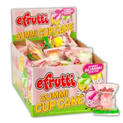 Efrutti Gummi Cupcakes: 60-Piece Box