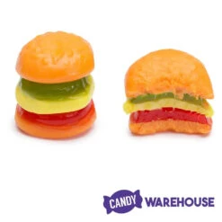 Efrutti Gummy Mini Burgers Candy: 60-Piece Box -Sweet Candy Shop efrutti gummy mini burgers candy 60 piece box candy warehouse 3 f270a763 0709 40aa 98e4 cf414581a3bd