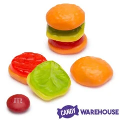 Efrutti Gummy Mini Burgers Candy: 60-Piece Box -Sweet Candy Shop efrutti gummy mini burgers candy 60 piece box candy warehouse 4 981b9551 afe0 42c0 9b22 42363333fee0
