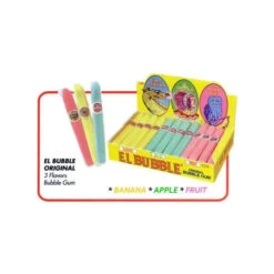 El Bubble Bubble Gum Cigars - Version I: 36-Piece Box -Sweet Candy Shop el bubble bubble gum cigars version i 36 piece box candy warehouse 4 5e16820e 711d 4be8 9913 7638ff4b7952