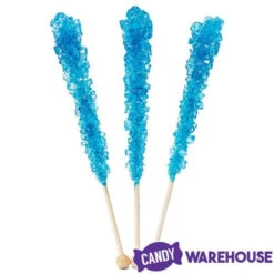Espeez Rock Candy Crystal Sticks - Blue: 36-Piece Tub -Sweet Candy Shop espeez rock candy crystal sticks blue 36 piece tub candy warehouse 5