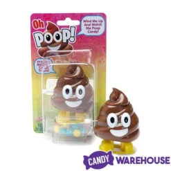 Flix Candy Wind-up Poop Emoji Candy Dispensers: 6-Piece Display -Sweet Candy Shop flix candy wind up poop emoji candy dispensers 6 piece display candy warehouse 4