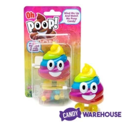 Flix Candy Wind-up Poop Emoji Candy Dispensers: 6-Piece Display -Sweet Candy Shop flix candy wind up poop emoji candy dispensers 6 piece display candy warehouse 5
