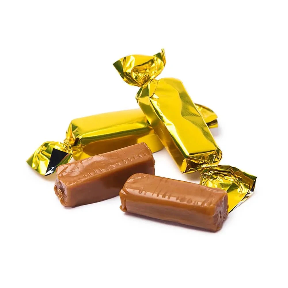Foiled Caramel Candy - Gold: 180-Piece Bag 1 Foiled Caramel Candy - Gold: 180-Piece Bag