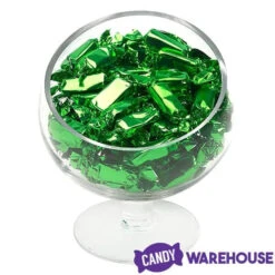 Foiled Caramel Candy - Green: 180-Piece Bag -Sweet Candy Shop foiled caramel candy green 180 piece bag candy warehouse 4