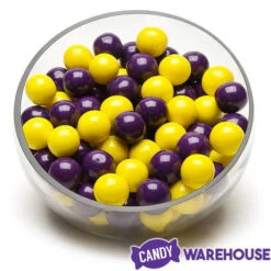 Gumballs Color Combo - Purple And Yellow: 4LB Box 7 Gumballs Color Combo - Purple And Yellow: 4LB Box -Sweet Candy Shop gumballs color combo purple and yellow 4lb box candy warehouse 4