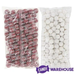 Gumballs Color Combo - Red And White: 4LB Box -Sweet Candy Shop gumballs color combo red and white 4lb box candy warehouse 4