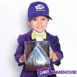 Hershey's Giant KISS Hollow Milk Chocolate: 12-Ounce Gift Box -Sweet Candy Shop hershey s giant kiss hollow milk chocolate 12 ounce gift box candy warehouse 6