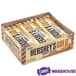 Hershey's Gold With Peanuts And Pretzels Candy Bars: 24-Piece Box 7 Hershey's Gold With Peanuts And Pretzels Candy Bars: 24-Piece Box -Sweet Candy Shop hershey s gold with peanuts and pretzels candy bars 24 piece box candy warehouse 3