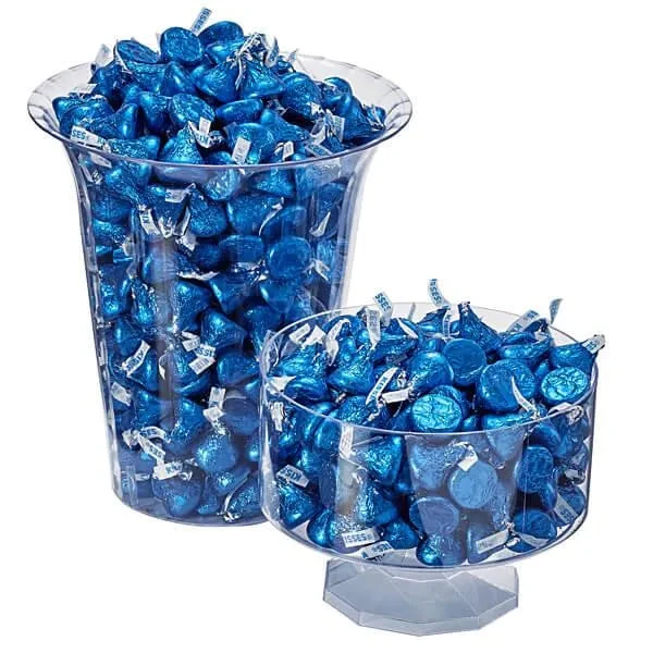 Hershey's Kisses Dark Blue Foiled Milk Chocolate Candy: 400-Piece Bag 6 Hershey's Kisses Dark Blue Foiled Milk Chocolate Candy: 400-Piece Bag - Image 6