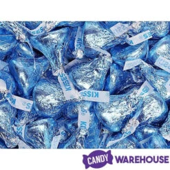 Hershey's Kisses Light Blue Foiled Milk Chocolate Candy: 400-Piece Bag -Sweet Candy Shop hershey s kisses light blue foiled milk chocolate candy 400 piece bag candy warehouse 6 70a2c9b6 7bc0 45c7 a63a c886d82939d9