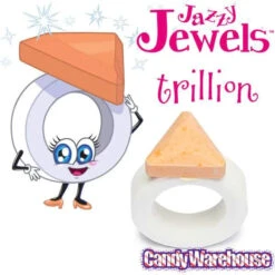 Jazzy Jewels Candy Rings: 30-Piece Jar -Sweet Candy Shop jazzy jewels candy rings 30 piece jar candy warehouse 5 61719c18 6abf 46c1 b8b1 fa2ee906c32f