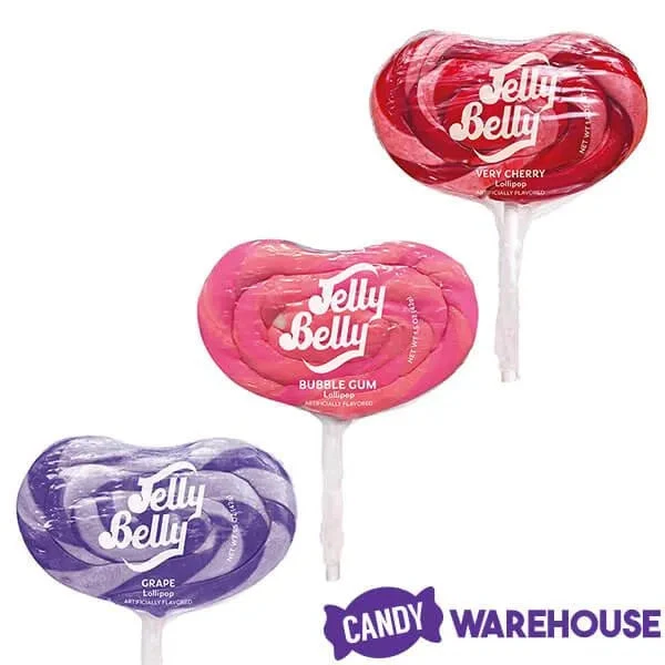 Jelly Belly LolliBeans 1.5-Ounce Pops: 24-Piece Display 2 Jelly Belly LolliBeans 1.5-Ounce Pops: 24-Piece Display - Image 2