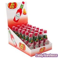 Jelly Belly Tabasco Jelly Beans Candy 1.5-Ounce Bottles: 24-Piece Display -Sweet Candy Shop jelly belly tabasco jelly beans candy 1 5 ounce bottles 24 piece display candy warehouse 5