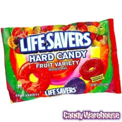 LifeSavers Hard Candy Singles - 10 Flavors Assortment: 1200-Piece Case -Sweet Candy Shop lifesavers hard candy singles 10 flavors assortment 1200 piece case candy warehouse 5