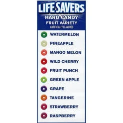 LifeSavers Hard Candy Singles - 10 Flavors Assortment: 1200-Piece Case -Sweet Candy Shop lifesavers hard candy singles 10 flavors assortment 1200 piece case candy warehouse 6