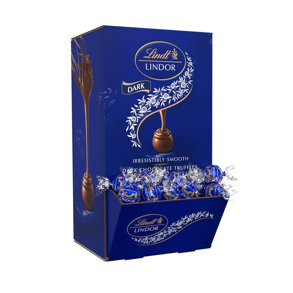 Lindt Chocolate Lindor Truffles - Dark Chocolate: 120-Piece Box 4 Lindt Chocolate Lindor Truffles - Dark Chocolate: 120-Piece Box - Image 4