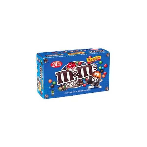 M&M's Candy King Size Packs - Pretzel: 24-Piece Box 4 M&M's Candy King Size Packs - Pretzel: 24-Piece Box - Image 4