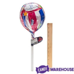 Mega Lollipops Giant Suckers: 6-Piece Display -Sweet Candy Shop mega lollipops giant suckers 6 piece display candy warehouse 3