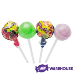 Mega Lollipops Giant Suckers: 6-Piece Display -Sweet Candy Shop mega lollipops giant suckers 6 piece display candy warehouse 5