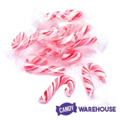 Mini Candy Canes - Red And White: 45-Piece Jar 12 Mini Candy Canes - Red And White: 45-Piece Jar -Sweet Candy Shop mini candy canes red and white 45 piece jar candy warehouse 4