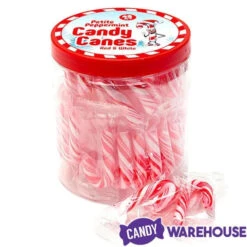 Mini Candy Canes - Red And White: 45-Piece Jar 16 Mini Candy Canes - Red And White: 45-Piece Jar -Sweet Candy Shop mini candy canes red and white 45 piece jar candy warehouse 8